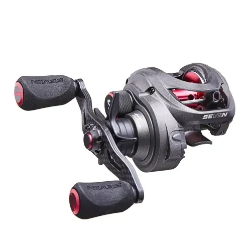 CARRETILHA SEVIIN GF DIREITA - LH - 5 ROL - 8.1:1 - DRAG 15LBS